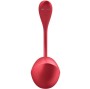 SATISFYER - SHINY PETAL STIMOLATORE CON TELECOMANDO G-POINT ROSSO APP GRATUITA