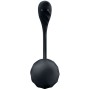 SATISFYER - RIBBED PETAL G POINT STIMULATOR REMOTE CONTROL BLACK FREE APP
