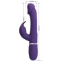 PRETTY LOVE - KAMPAS RABBIT 3 IN 1 MULTIFUNKTIONSVIBRATOR MIT ZUNGE VIOLETT