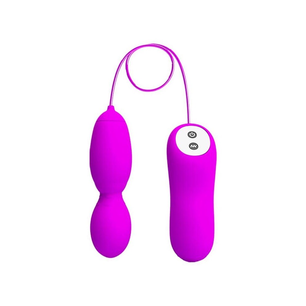 PRETTY LOVE - MASSEUR ROTATION ET VIBRATION VEGA 12 FONCTIONS FUCHSIA