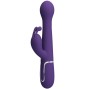 PRETTY LOVE - DEJON RABBIT VIBRATOR 3 IN 1 MULTIFUNCTION PURPLE