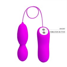 PRETTY LOVE - MASSEUR ROTATION ET VIBRATION VEGA 12 FONCTIONS FUCHSIA