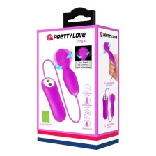 PRETTY LOVE - MASSEUR ROTATION ET VIBRATION VEGA 12 FONCTIONS FUCHSIA