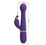 PRETTY LOVE - DEJON VIBRATEUR RABBIT 3 EN 1 MULTIFONCTION VIOLET
