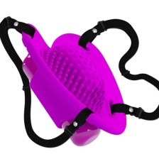 PRETTY LOVE - HEARTBEAT CLITORIS MASSAGER 10 VIBRATION MODES PURPLE