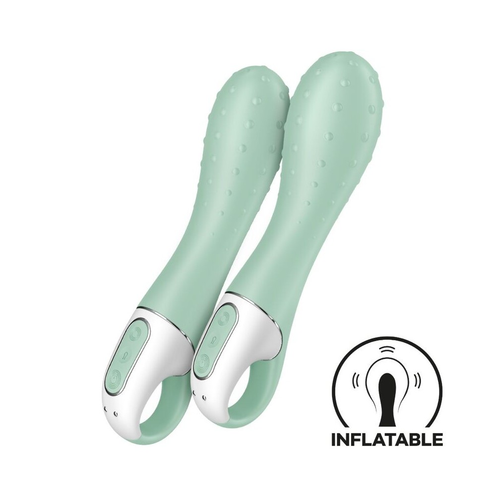 SATISFYER - AIR PUMP VIBRATOR 3 AUFBLASBARER G-PUNKT MINT