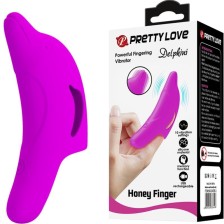 PRETTY LOVE - DELPHINI LEISTUNGSSTARKER LILA FINGERSTIMULATOR