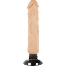 BASECOCK - VIBRATEUR RÉALISTE 2-1 NATUREL 20 CM -O- 4 CM