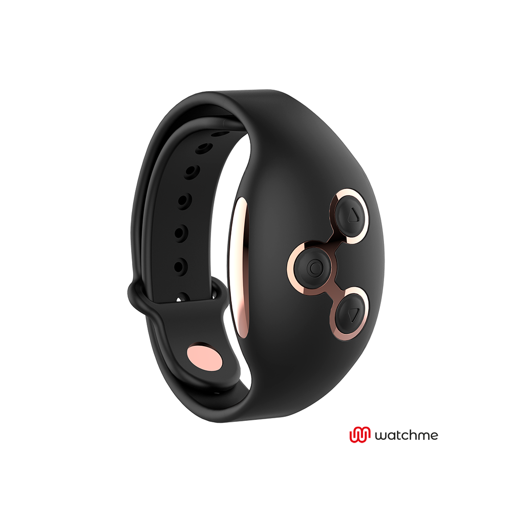 WATCHME - MONTRE À TECHNOLOGIE SANS FIL NOIR DE JAIS ET CUIVRE