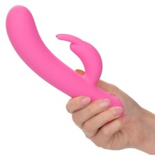 CALEXOTICS - FIRST TIME VIBRATORE CONIGLIO RICARICABILE ROSA