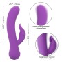 CALEXOTICS - FIRST TIME VIBRADOR PLEASER RECARREGÁVEL ROXO