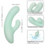 CALEXOTICS - PACIFICA FIJI VIBRATORE E STIMOLATORE PUNTO G 10 VIBRAZIONI AQUA