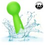 CALEXOTICS - NEON VIBES BUBBLY VIBE O MINI MASSAGEADOR 10 VIBRAÇÕES VERDE