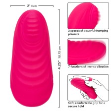 CALEXOTICS - ENVY MASSAGGIATORE PALLA ROTANTE PORTATILE 7 VIBRAZIONI ROSA