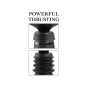 FETISH FANTASY SERIES - BODY DOCK THRUSTER DILDOKLEMME MIT 7 PUSH-MODI SCHWARZ