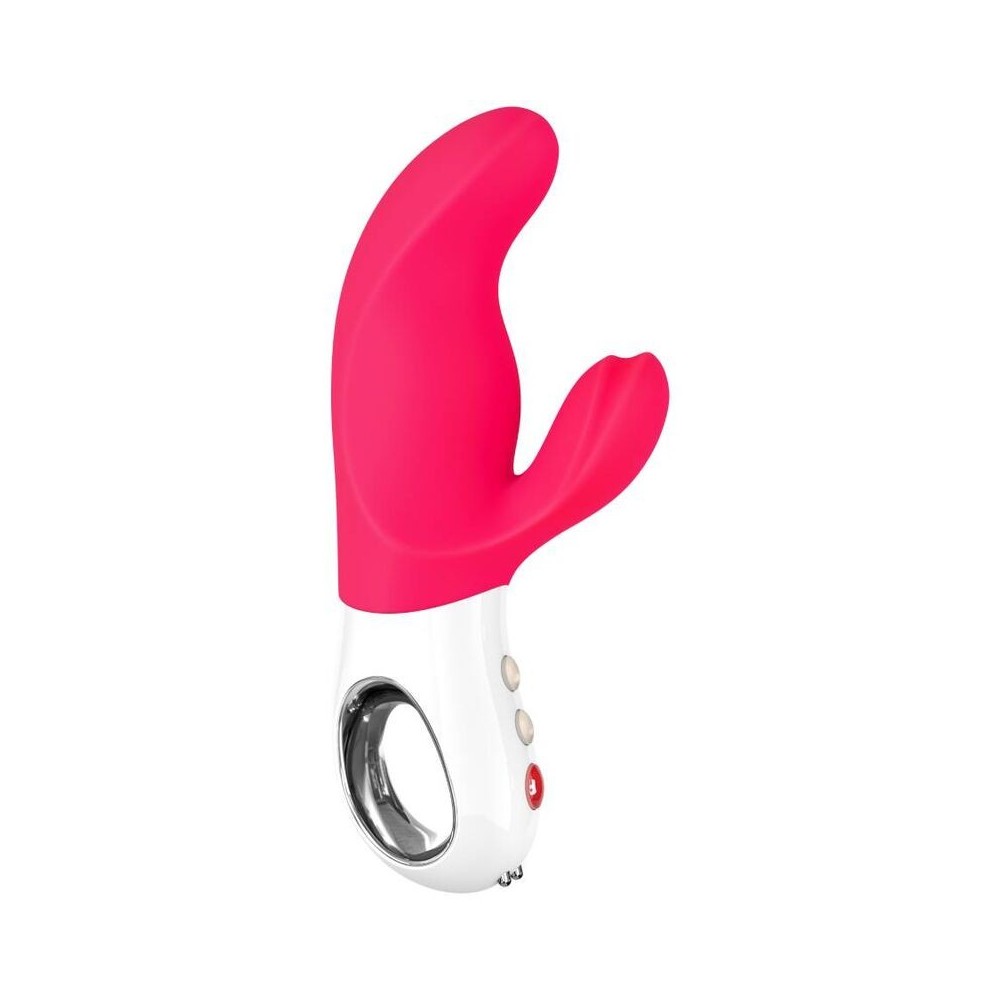 FUN FACTORY - MISS BI DUAL VIBRATEUR ROSE BLANC