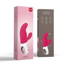 FUN FACTORY - MISS BI DUAL VIBRATEUR ROSE BLANC