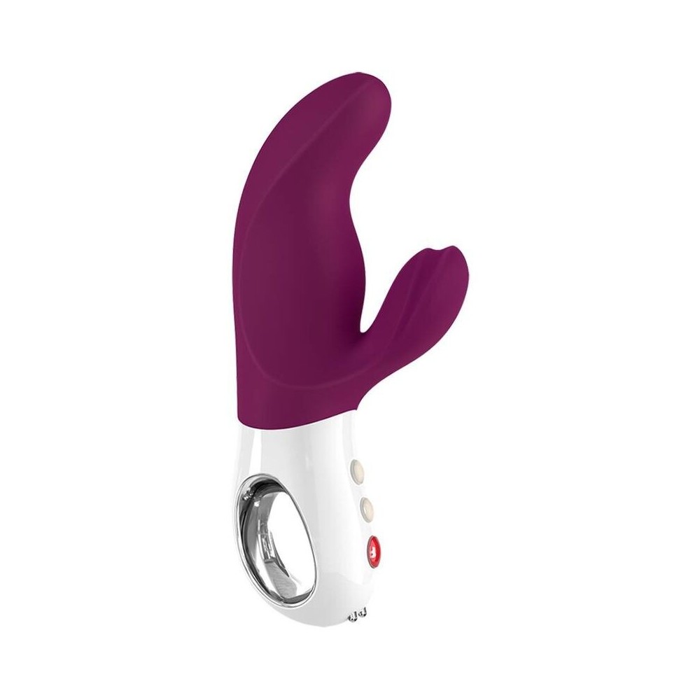 FUN FACTORY - MISS BI DUAL VIBRATEUR RAISIN BLANC