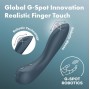 SATISFYER - G-SPOT WAVE 4 VIBRATORE PROGRAMMA 12 VIBRAZIONI GRIGIO SCURO