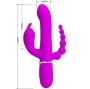 PRETTY LOVE - CAMMY TRIPLE VIBRATOR MULTIFUNCTION 4 IN 1 PINK