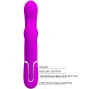 PRETTY LOVE - CAMMY VIBRATORE TRIPLO MULTIFUNZIONE 4 IN 1 ROSA