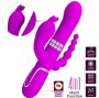 PRETTY LOVE - CAMMY VIBRADOR TRIPLO MULTIFUNCIONAL 4 EM 1 ROSA