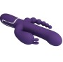 PRETTY LOVE - CAMMY TRIPLO VIBRADOR MULTIFUNÇÃO 4 EM 1 ROXO