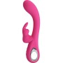 PRETTY LOVE - NOVAK RABBIT VIBRATOR 12 VIBRATIONEN ROSA