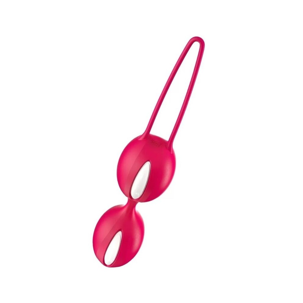 FUN FACTORY - SMARTBALLS DUO BLANC/INDE ROUGE