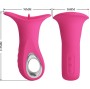PRETTY LOVE - CLYDE VIBRATEUR ORAL LANGUE VIBRANTE 12 VIBRATIONS ROSE