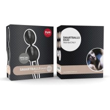 FUN FACTORY - SMARTBALLS DUO GRAY/BLACK