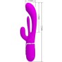 PRETTY LOVE - SHANIA TRIPLE RABBIT VIBRADOR MULTIFUNCIONAL ROSA