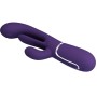 PRETTY LOVE - SHANIA VIBRATORE TRIPLO CONIGLIO MULTIFUNZIONE VIOLA