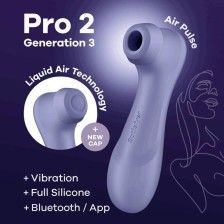 SATISFYER - PRO 2 GENERATION 3 LILAC BLUETOOTH & APP