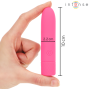 INTENSE - SYMONE USB RECARREGÁVEL VIBRATÓRIA BULLET 8 VIBRAÇÕES ROSA 10 X 2,2 CM