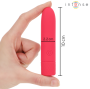 INTENSE - SYMONE BULLET VIBRANT RECHARGEABLE USB 8 VIBRATIONS ROUGE 10 X 2,2 CM