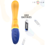 INTENSO - VIBRADOR SHAGGY G-SPOT AMARELO