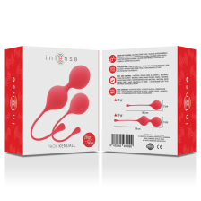 INTENSE - PACK BALLES KEGEL KENDALL ROUGE