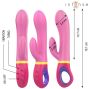 INTENSE - DAPHNE RABBIT VIBRATOR ROSA