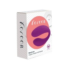 XOCOON - GEBUNDENER VIBRATOR FÜR LIEBESPAARE, LILA