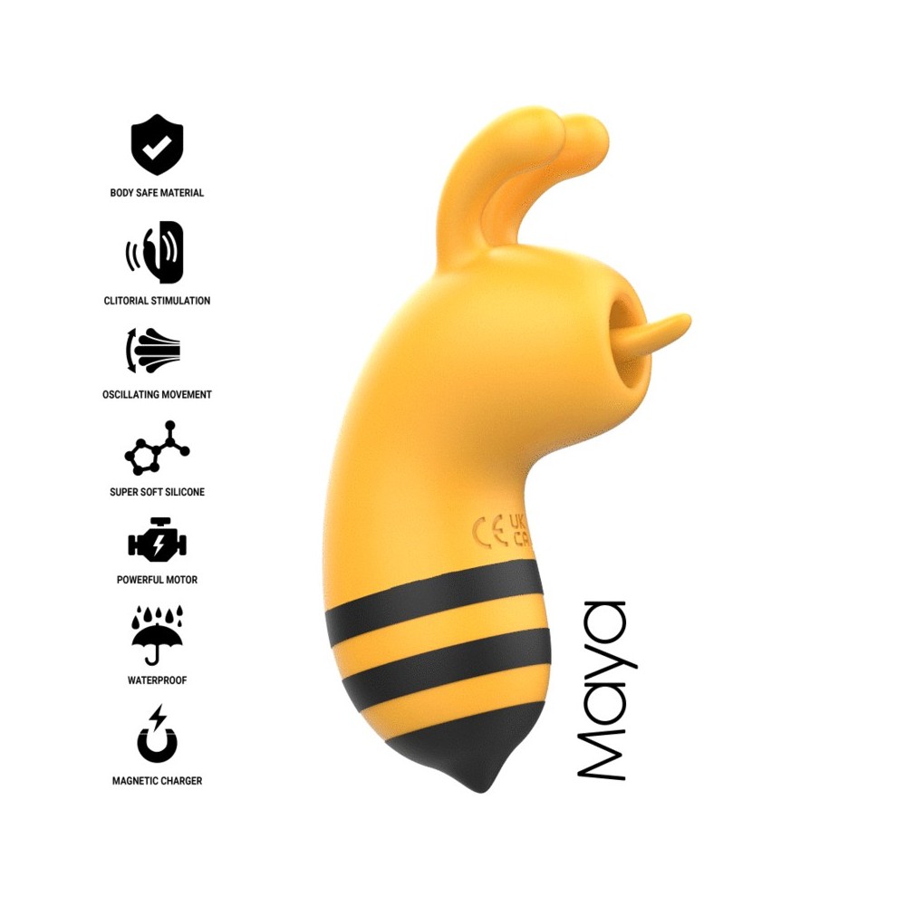 INTENSE - MAYA STIMULATOR JAUNE ABEILLE/NOIR