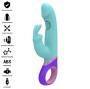 INTENSE - MONICA RABBIT VIBRATOR WITH ROTATING G-SPOT STIMULATOR BLUE