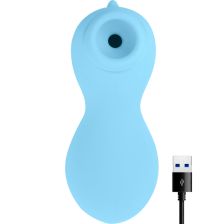 OHMAMA - CLITORAL STIMULATOR DRAGON BLUE