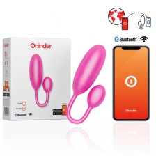 ONINDER - UOVO VIBRANTE DENVER ROSA 7 X 2,7 CM APP GRATUITA