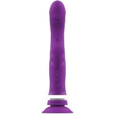 INTENSE - CASANOVA RABBIT SILICONE VIBRATOR TRIPLE MOTOR PURPLE