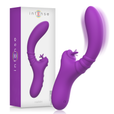 INTENSE - VIBRATEUR FLEXIBLE HARRY AVEC LANGUE VIOLET