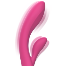 INTENSE - VIBRATORE LUIGI RABBIT SILICONE LIQUIDO ROSA