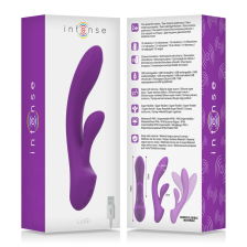 INTENSE - LUIGI RABBIT VIBRATEUR LIQUIDE SILICONE VIOLET