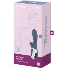 SATISFYER - AIR PUMP BOOTY 2 DARK GREY