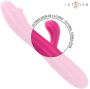 INTENSE - IVY FLEXIBLER VIBRATOR 10 VIBRATIONEN MIT STIMULIERENDER ZUNGE ROSA